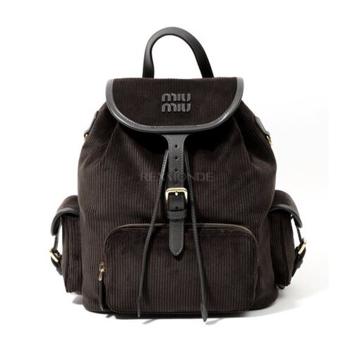 韩国直邮Miu Miu 5BZ042 AF81 F0192 背包双肩包 - 图2