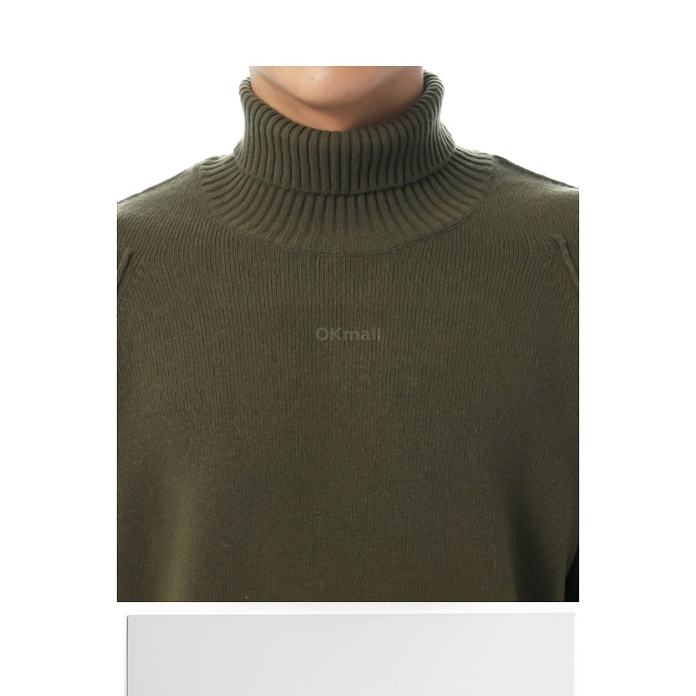 韩国直邮CP COMPANY 羔羊毛 GRS 高领毛衣 (19CMKN166A 110149A 6 - 图3