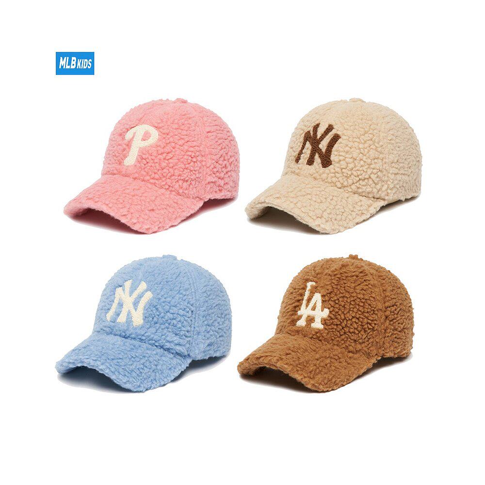 韩国直邮[mlb kids] [mlb kids] 基本款 毛织 棒球帽 平沿帽子 (7
