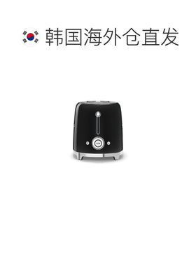 韩国直邮SMEG 斯麦格多功能复古烤面包机吐司机多士炉家用 黑色 T