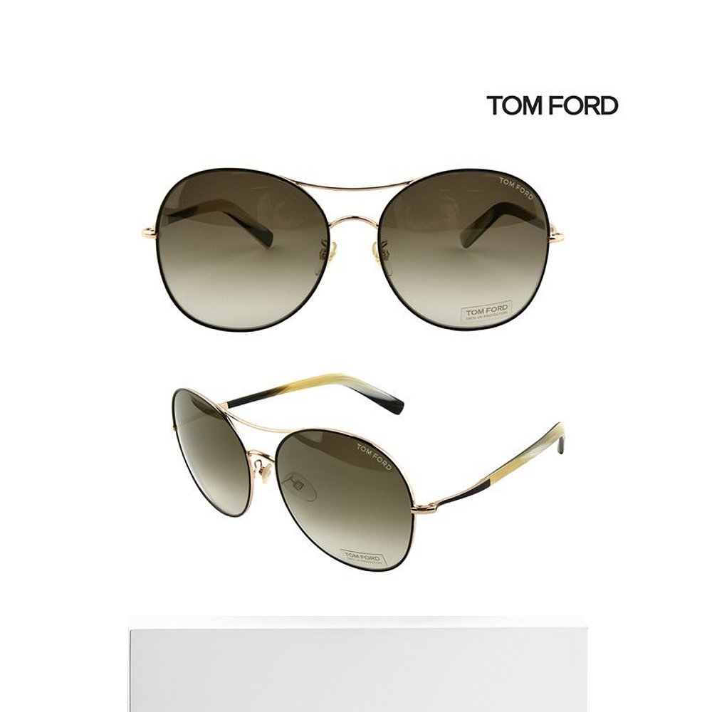 韩国直邮TOM FORD 太阳眼镜 [REPURVE] TOMPORD 太阳镜 TF410D05P - 图3