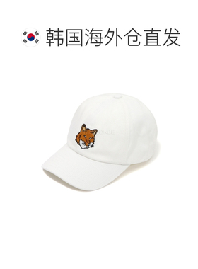 韩国直邮MAISON KITSUNE大号狐狸头刺绣棒球帽LM06103WW0087-P100