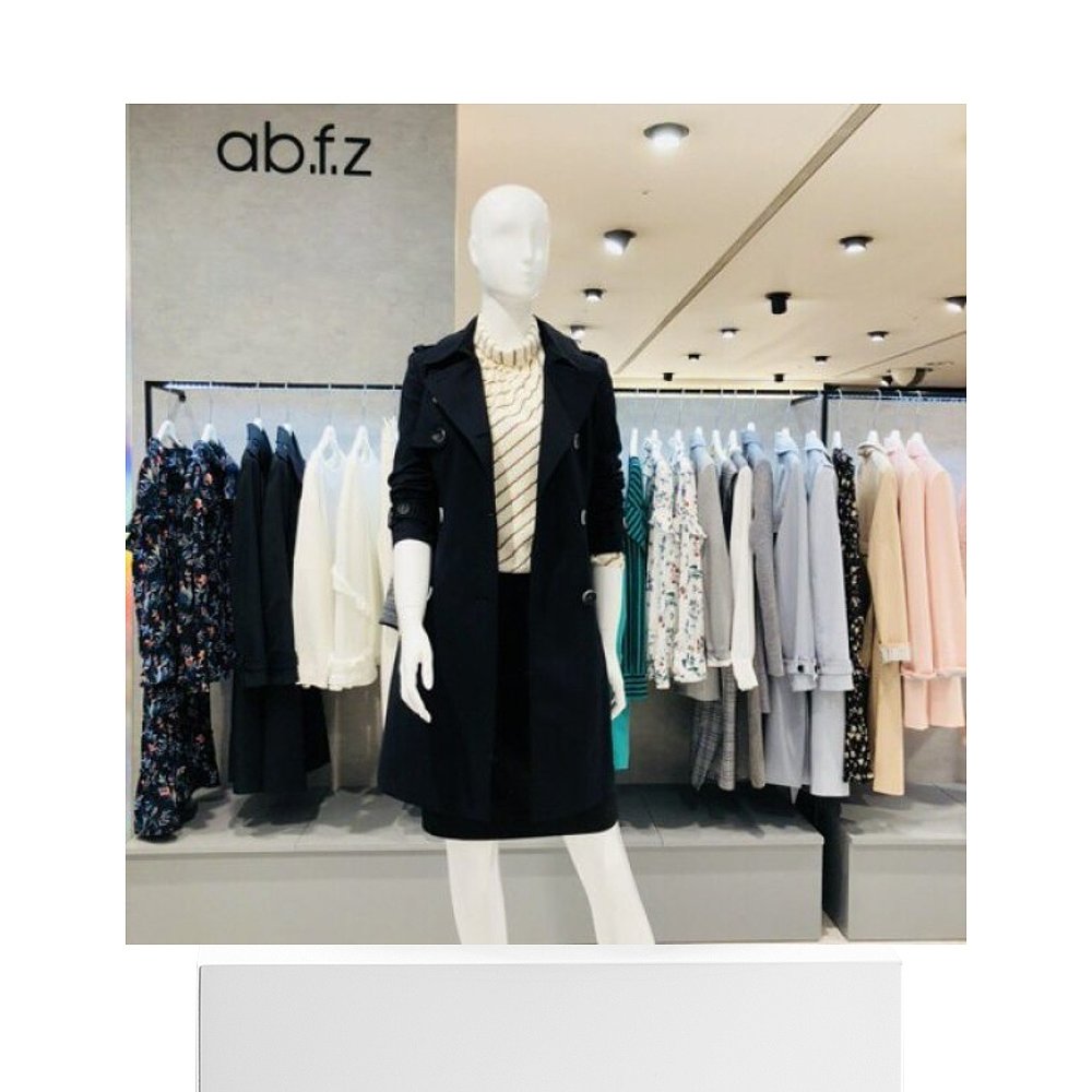 韩国直邮ab.f.z 风衣 [ab.f.z] Basic Trench Coat (AFS1GR02C) - 图3