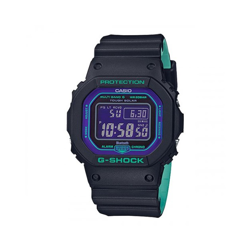 韩国直邮G-SHOCK 卡西欧复古运动小方块表GW-B5600BL-1DR-BLACK - 图0