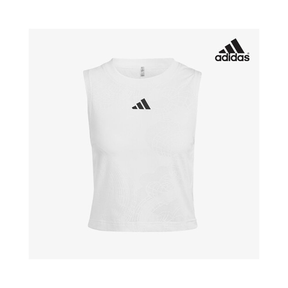 韩国直邮[Adidas]女士运动无袖 T恤配色吊带 IL6933-图0