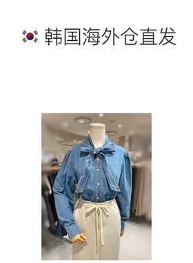 韩国直邮4CUS 衬衫 [FOCUS] 牛仔蓝色 (FS4A7BL0018)