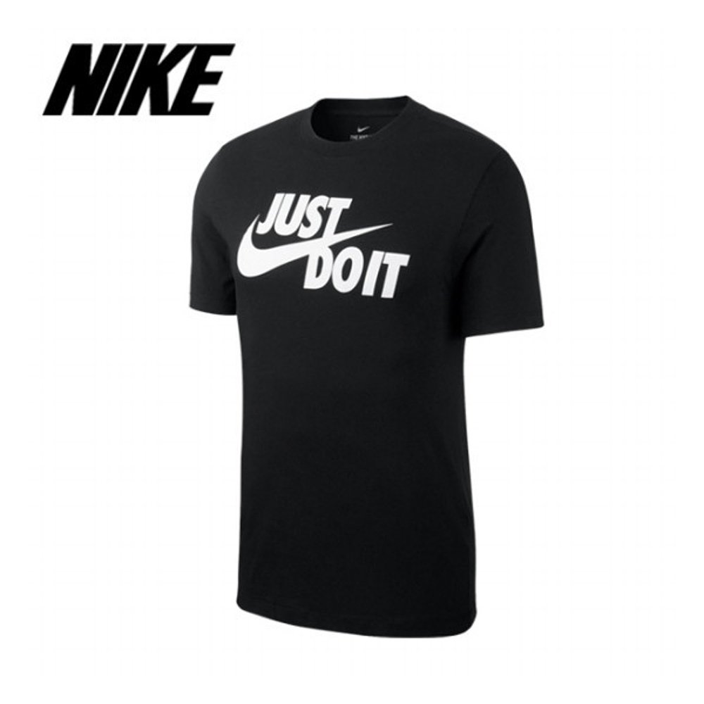 韩国直邮Nike 衬衫 [耐克] 男士用 NSW JUST DOIT SWOSH 短袖 T恤 - 图2