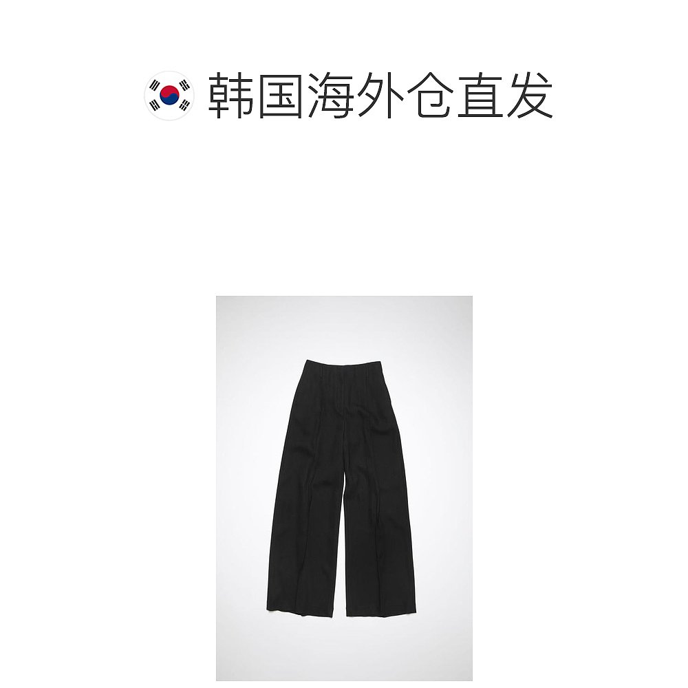 韩国直邮ACNE STUDIOS23FW短裤女96668 AK0703 900BLACK - 图1