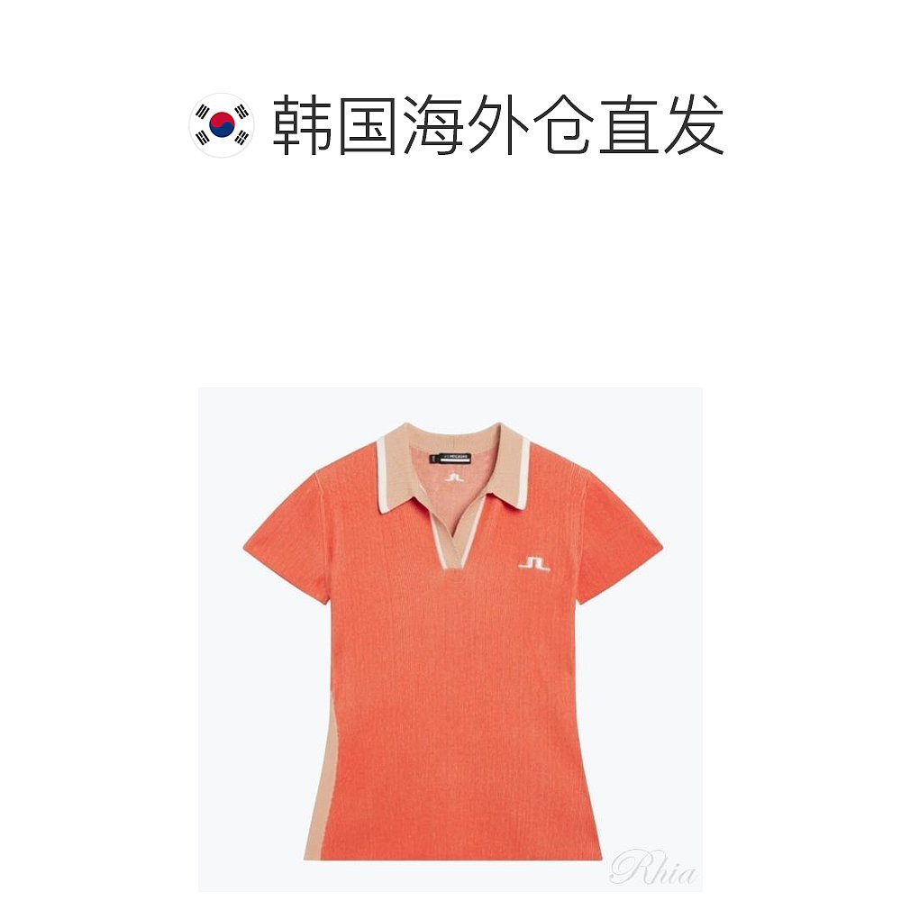 韩国直邮Jlindeberg 高尔夫服装  Rani 针织 POLO GWKW10111-G050 - 图1