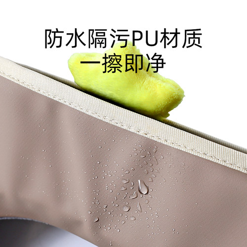 马桶坐垫方形四季大号可爱拉链长方马桶垫防水通用加厚坐便套家用 - 图2