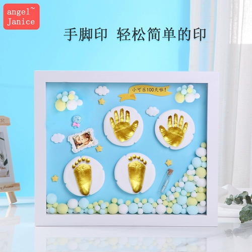 Детская чернильная подушечка, памятные отпечатки рук и ног для новорожденных, подарок на день рождения