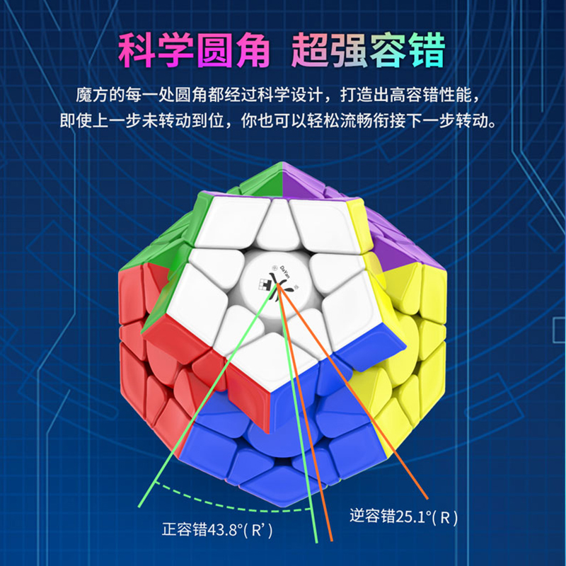 大雁五魔方异形专业比赛专用初学者顺滑趣味解压益智块儿童小玩具-图1