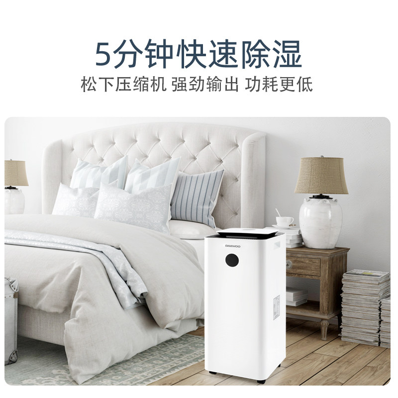 韩国daewoo大宇家用小型除潮除湿机 大宇智容抽湿器/除湿器