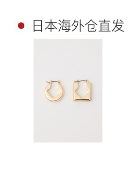 日本直邮SLY 女装 不对称造型耳环 030JAA561581 【付后1h可退】