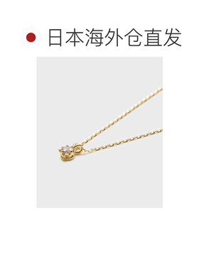 日本直邮NOJESS 女士K10 0.05ct钻石项链 30242116014