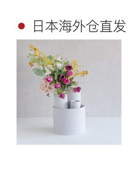 日本直邮TAMAKI 花基绫灰色 直径20 x 高15.5cm T-910450
