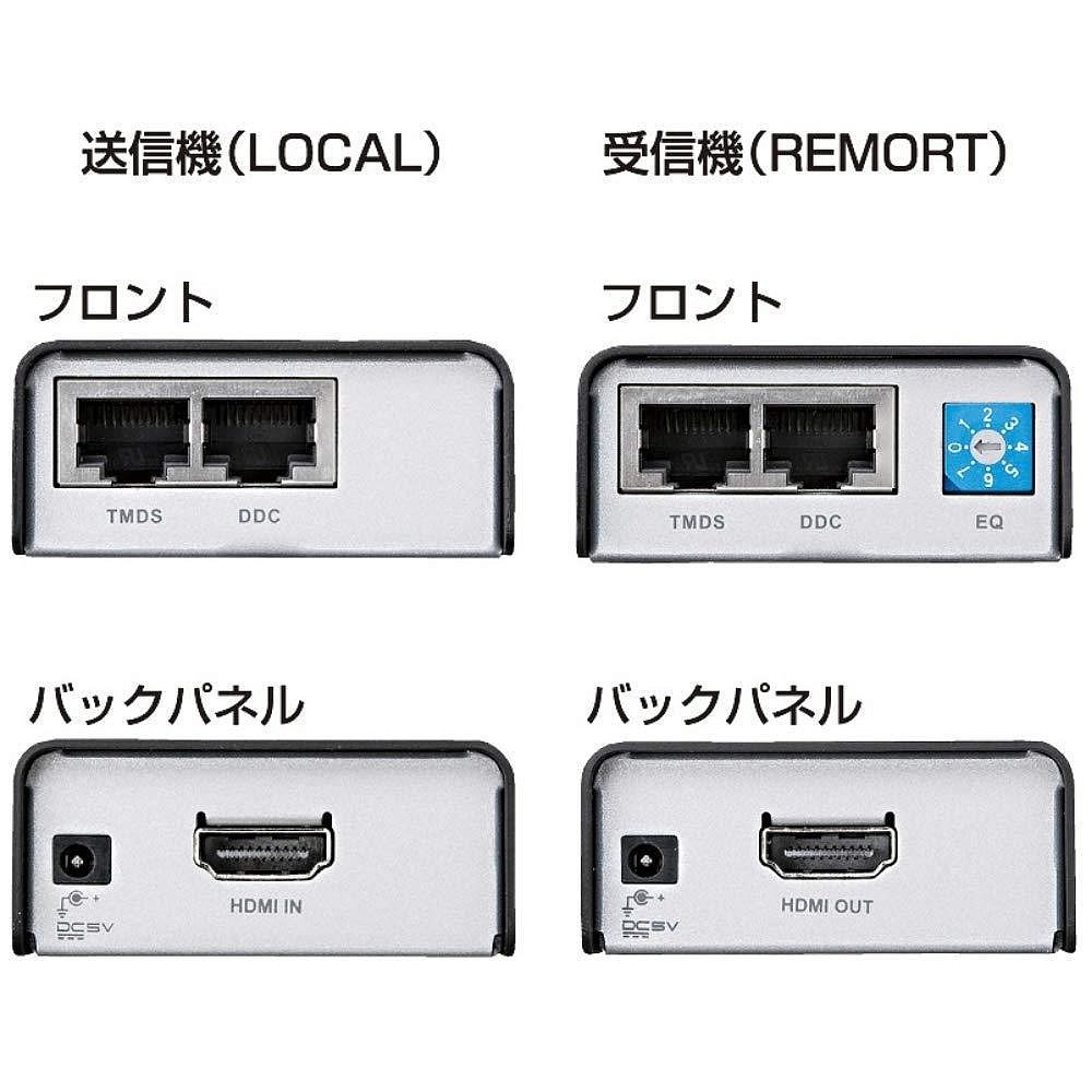 【日本直邮】SANWASUPPLY HDMI讯号延伸器40m720p可扩展到60mVGA- - 图2