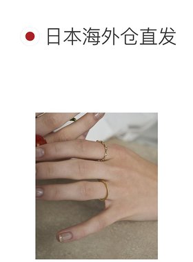 1h可退 日本直邮Firsthand 女士 K10 链条戒指 夸张骷髅设计 日常