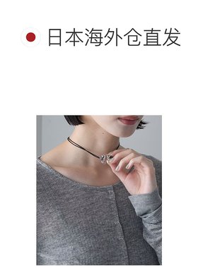 1h可退 日本直邮forksy. 女士透明花卉吊带 choker 项链 FOac006
