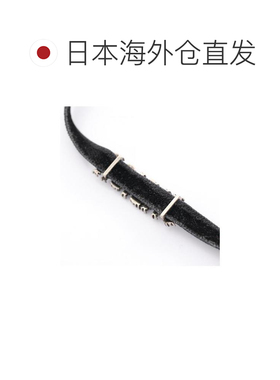 日本直邮日本中古二奢Dior迪奥女A级95新Dior迪奥不锈钢项链黑色