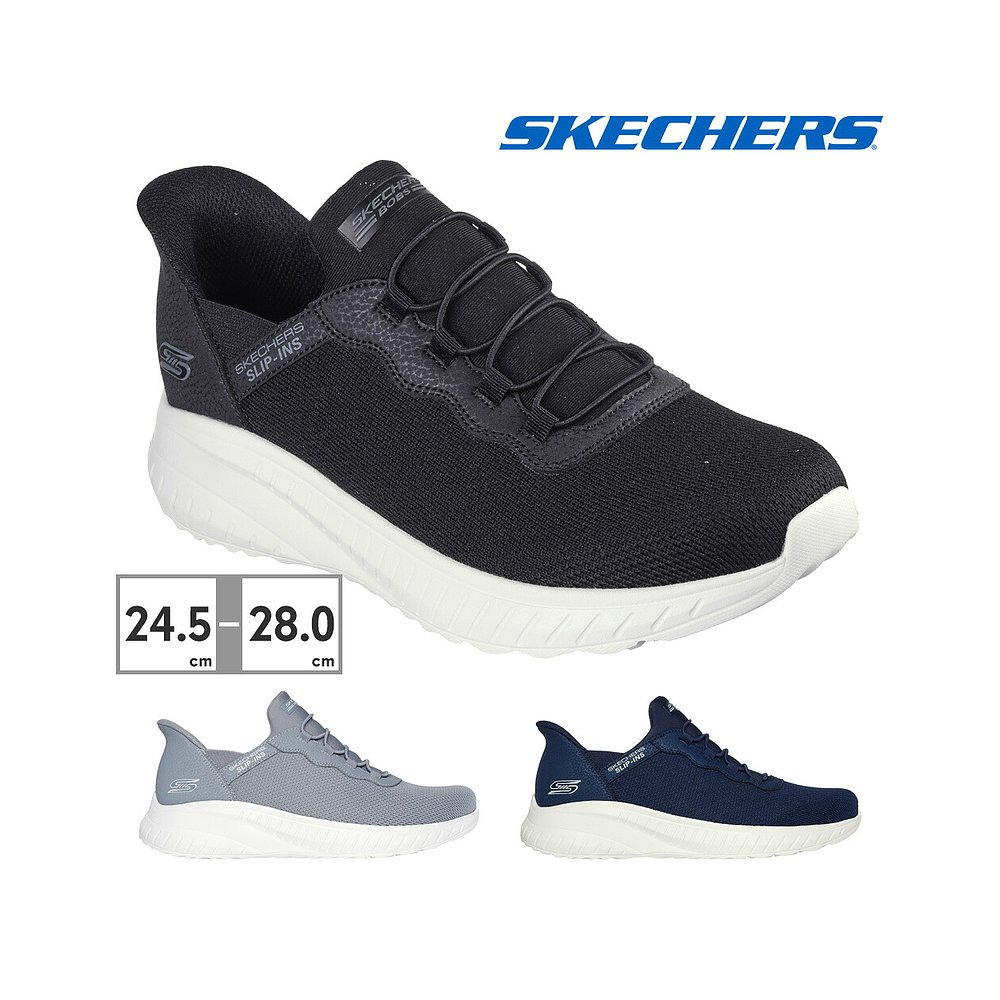 日本直邮SKECHERS 斯凯奇免提一脚蹬运动鞋 Bobs Sport Squad Cha - 图0