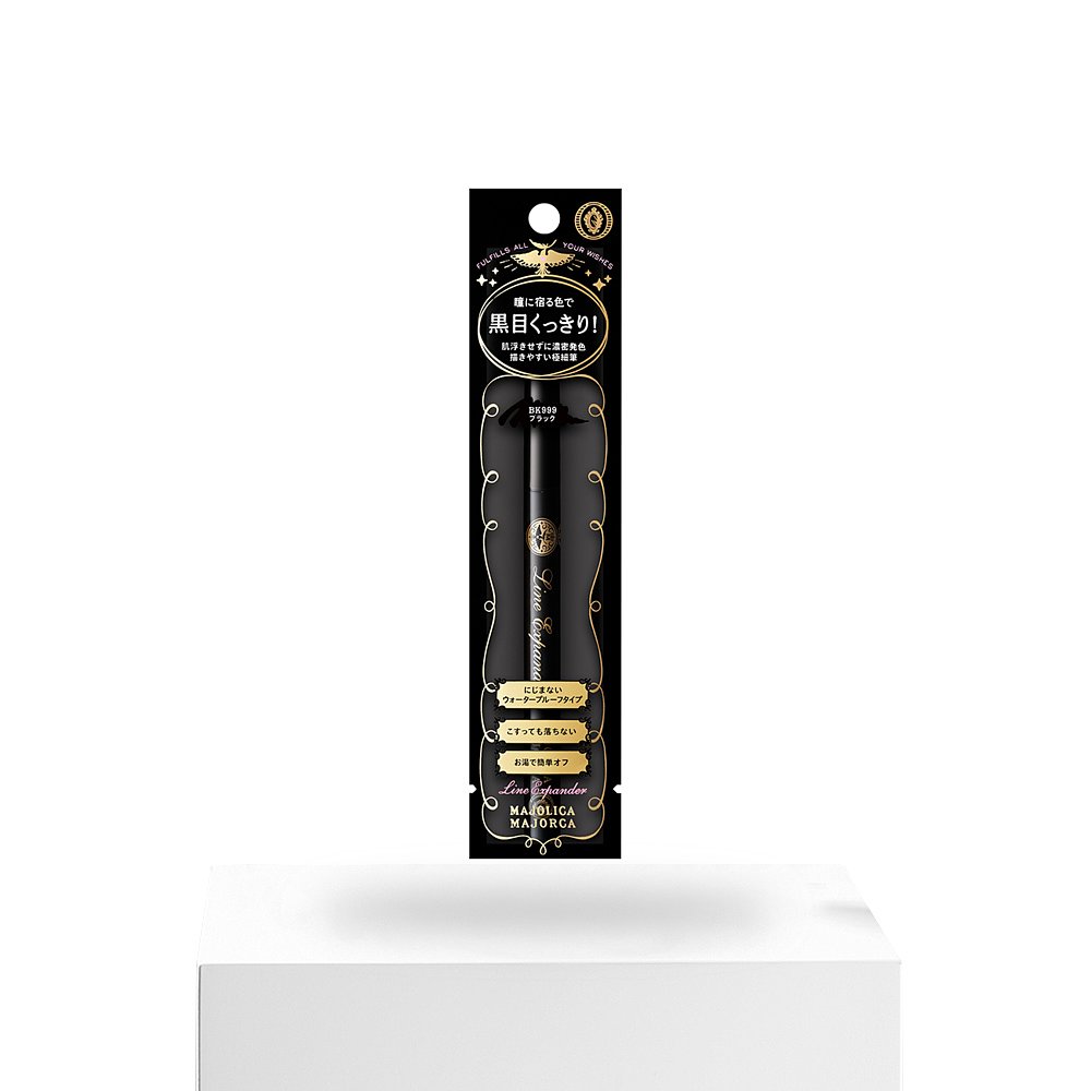 日本直邮Majolica Majorca恋爱魔镜持久防水不晕染眼线笔0.5ml - 图3