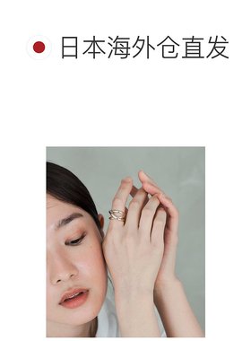 1h可退 日本直邮esne 女士春夏款时尚不锈钢戒指 1188357700008