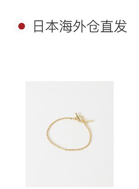 1h可退 日本直邮XOLO 男士 GOLD别注 French Rope 手链 银制 UMA4