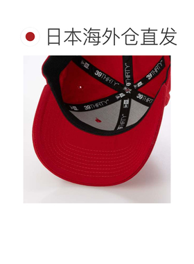 日本直邮NEW ERA NE1000 三十九三十结构化弹力棉帽 帽子 猩红色