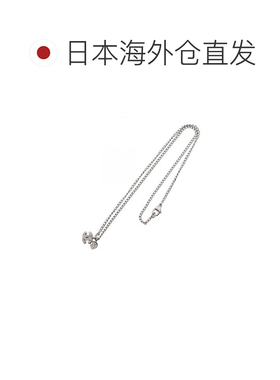 日本直邮中古二奢Chanel香奈儿女B级9新necklace项链不锈钢项链银