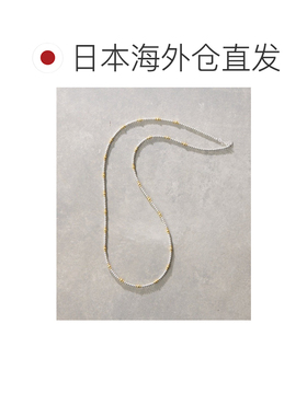 日本直邮ear PAPILLONNER 女士 925纯银纳瓦霍珍珠条纹项链 EAZ10