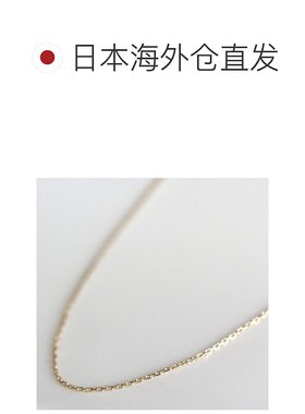 1h可退 日本直邮cui-cuiK10黄金小豆链70cm长款项链800074cuicui