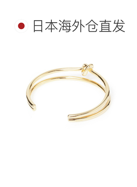 日本直邮Celine 女士金色手镯 461fv 6bra 35or 结双扣手镯