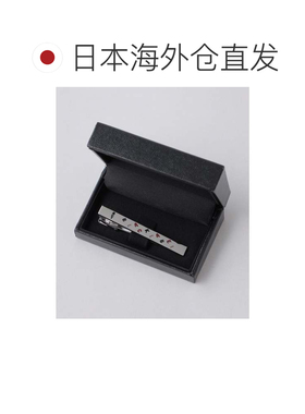 日本直邮Burberry 黑标克雷斯特布里奇男士随机标志领带灰色A