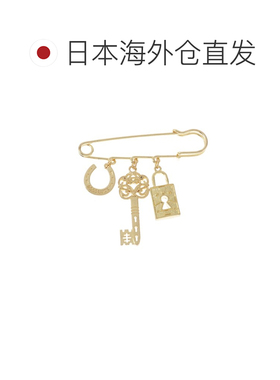 日本直邮DRESSTERIOR 女士 幸运主题复古风胸针 0【付后1h可退】