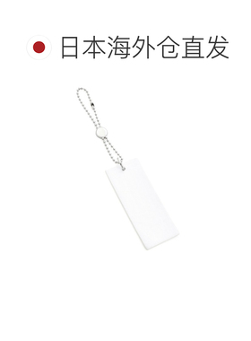 日本直邮MM6 Maison Margiela 女士钥匙扣 包挂饰 白色 编号标签