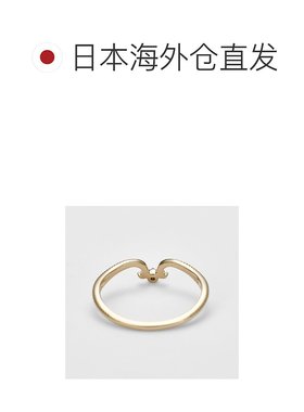 日本直邮日潮 agete 阿卡朵K5钻石戒指叠戴独特个性简约