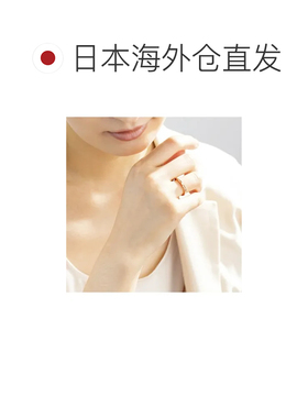 日本直邮K10 粉色黄金戒指 4℃ 约德西 饰品 手表 R