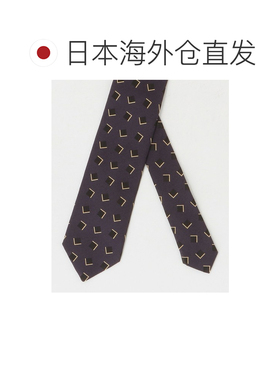日本直邮UNITED ARROWS 男士 真丝方格纹领带 133【付后1h可退】