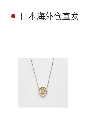 日本直邮日潮 agete 阿卡朵K10 钻石项链 (0.01克拉)吊坠