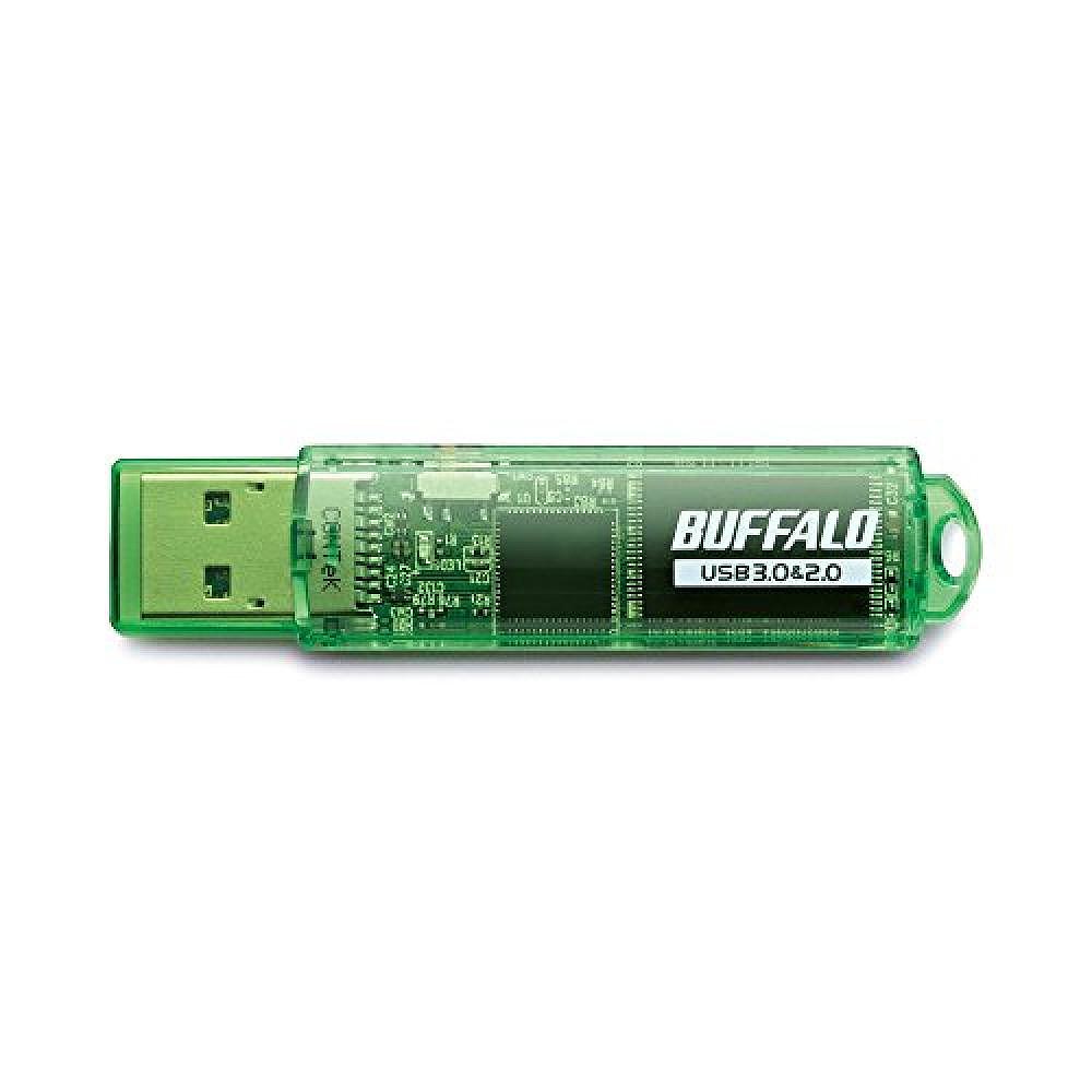 【日本直邮】BUFFALO巴法络U盘USB 3.0储存器16GB 绿色存储 - 图2