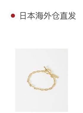 1h可退 日本直邮XOLO 男士 GOLD别注 Marina Link 手链 银制镀金