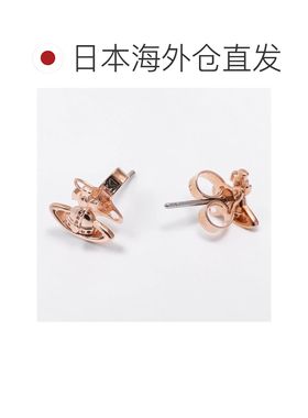 日本直邮Vivienne Westwood LORELEI STUD EARRINGS 女士耳钉 粉