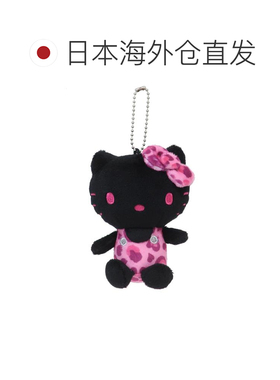 日本直邮球链吉祥物 - Hello Kitty 豹纹系列 - 黑色 - 三丽鸥 -