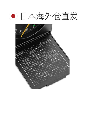 日本直邮BRAUN 带盖旅行闹钟BC05B指针式台钟黑色