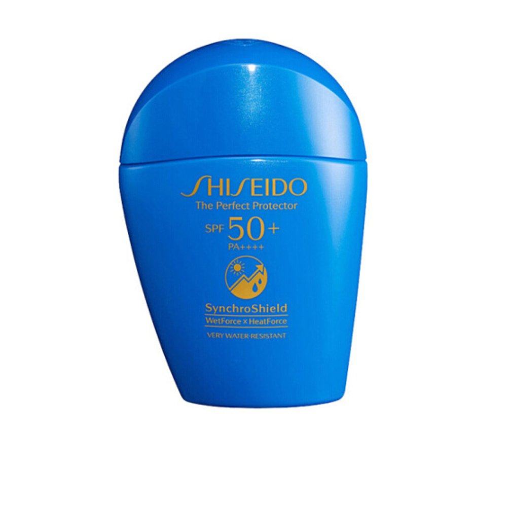 日本直采发资生堂蓝胖子防晒防晒乳 天猫国际探物日本防晒霜