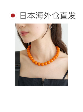 日本直邮earth music&ecology 女士 大件设计感项链 01002152800