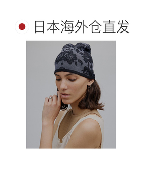 日本直邮AMERI 女士 花卉提花针织贝雷帽 0226115【付后1h可退】