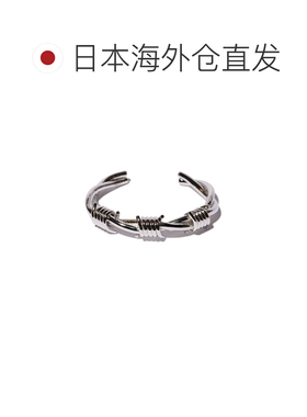 日本直邮glamb 男女同款 荆棘铁丝主题黄铜半圈手镯 GB0326/AC17
