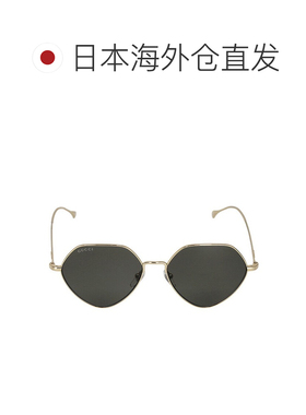 日本直邮Gucci 女士太阳镜 GG1182S 001金色